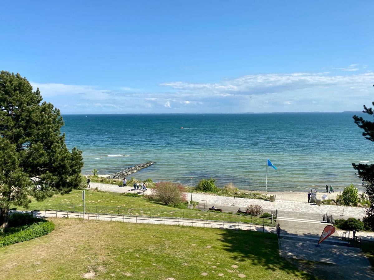 "Penthouse Wolke 12" Mit Unglaublichem Ausblick - Meerblick Sierksdorf Bagian luar foto