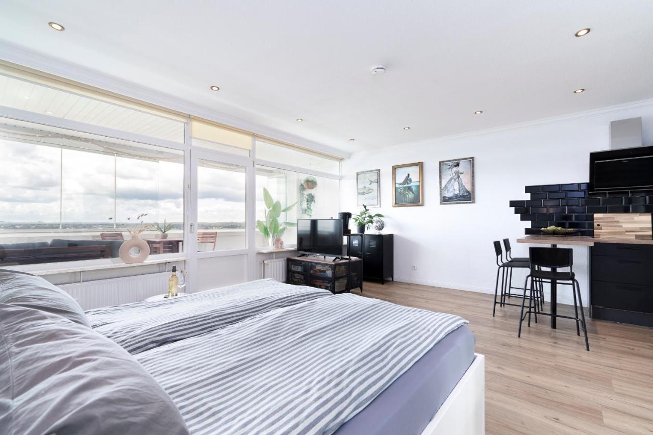 "Penthouse Wolke 12" Mit Unglaublichem Ausblick - Meerblick Sierksdorf Bagian luar foto