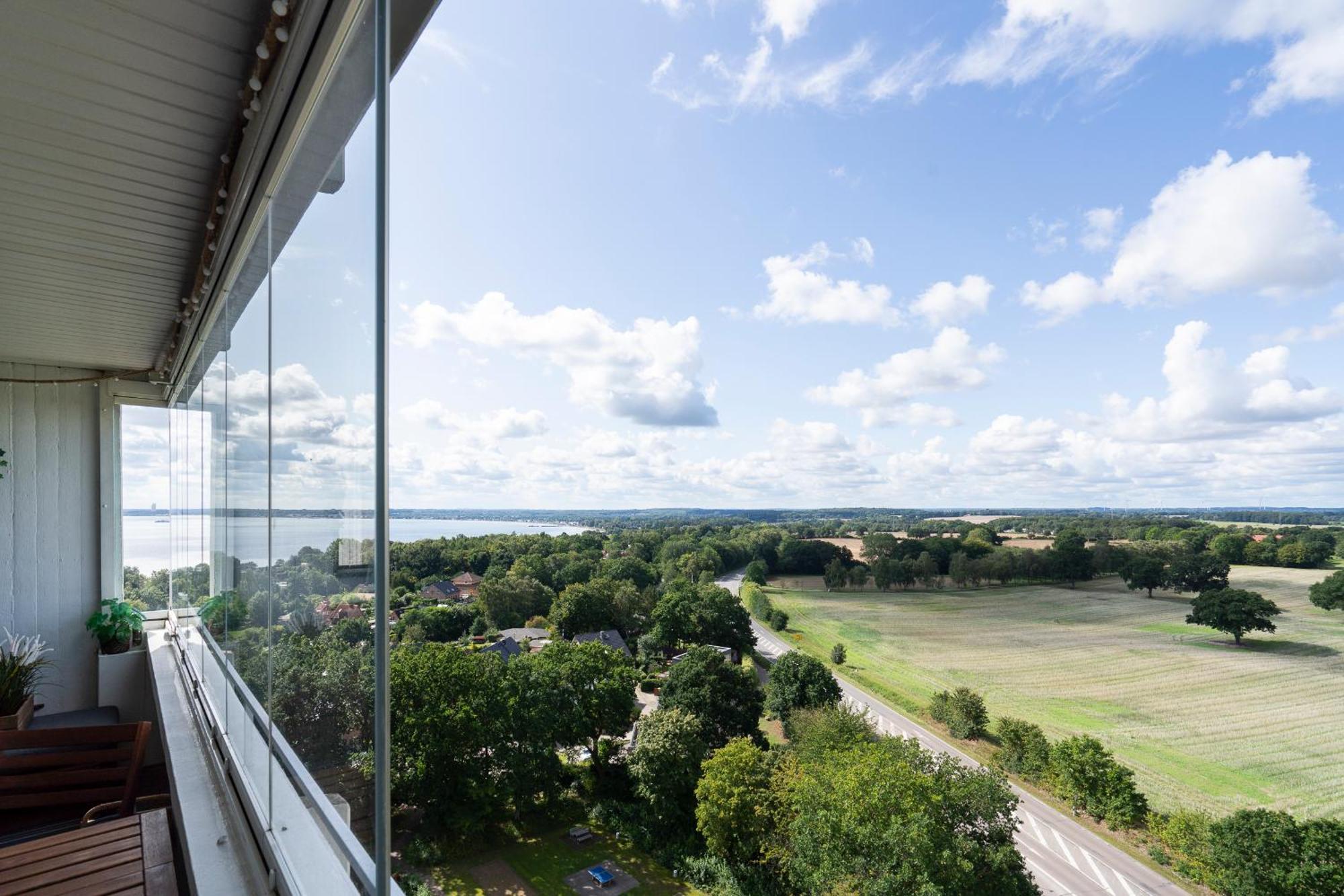 "Penthouse Wolke 12" Mit Unglaublichem Ausblick - Meerblick Sierksdorf Bagian luar foto