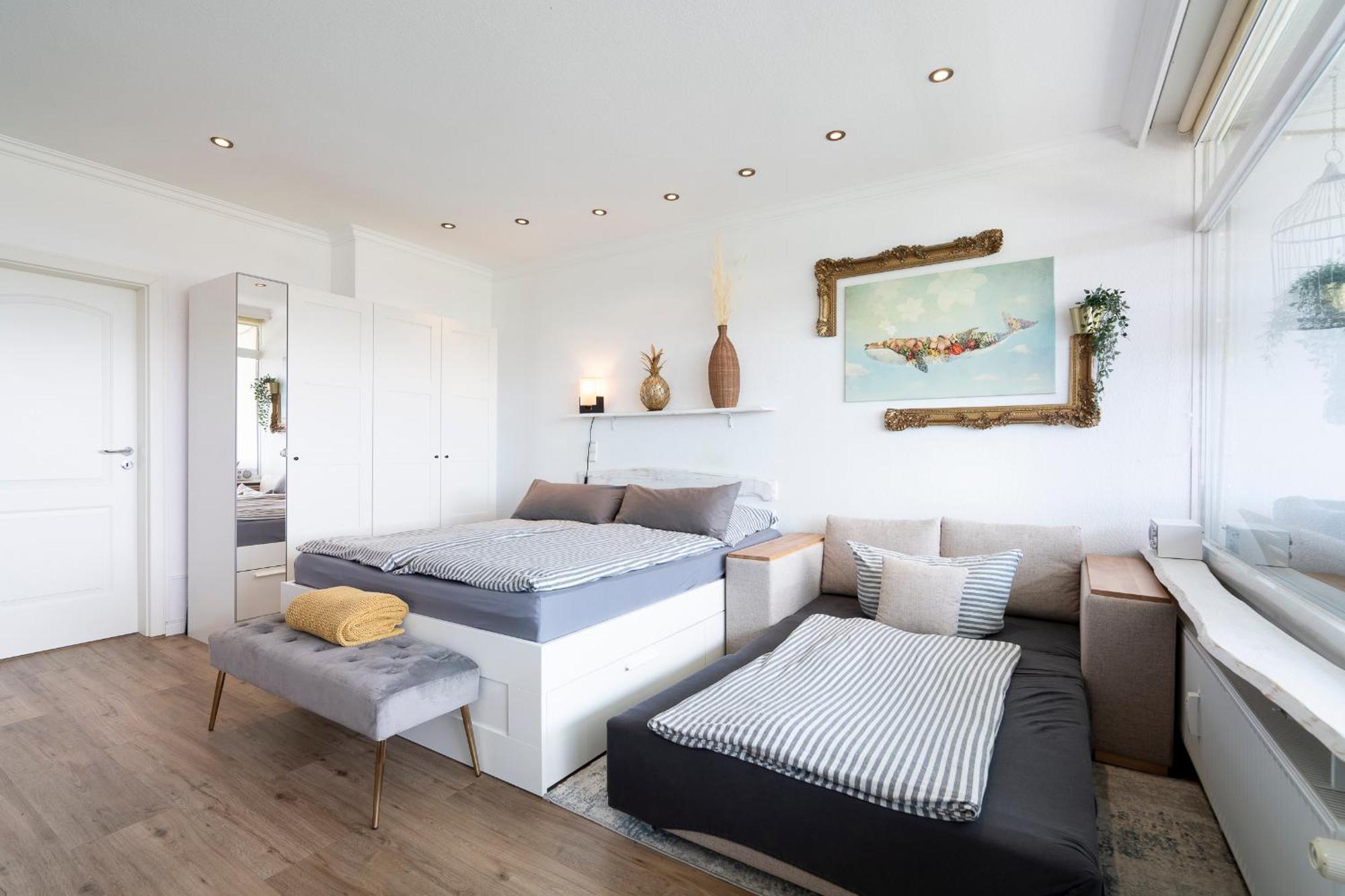 "Penthouse Wolke 12" Mit Unglaublichem Ausblick - Meerblick Sierksdorf Bagian luar foto