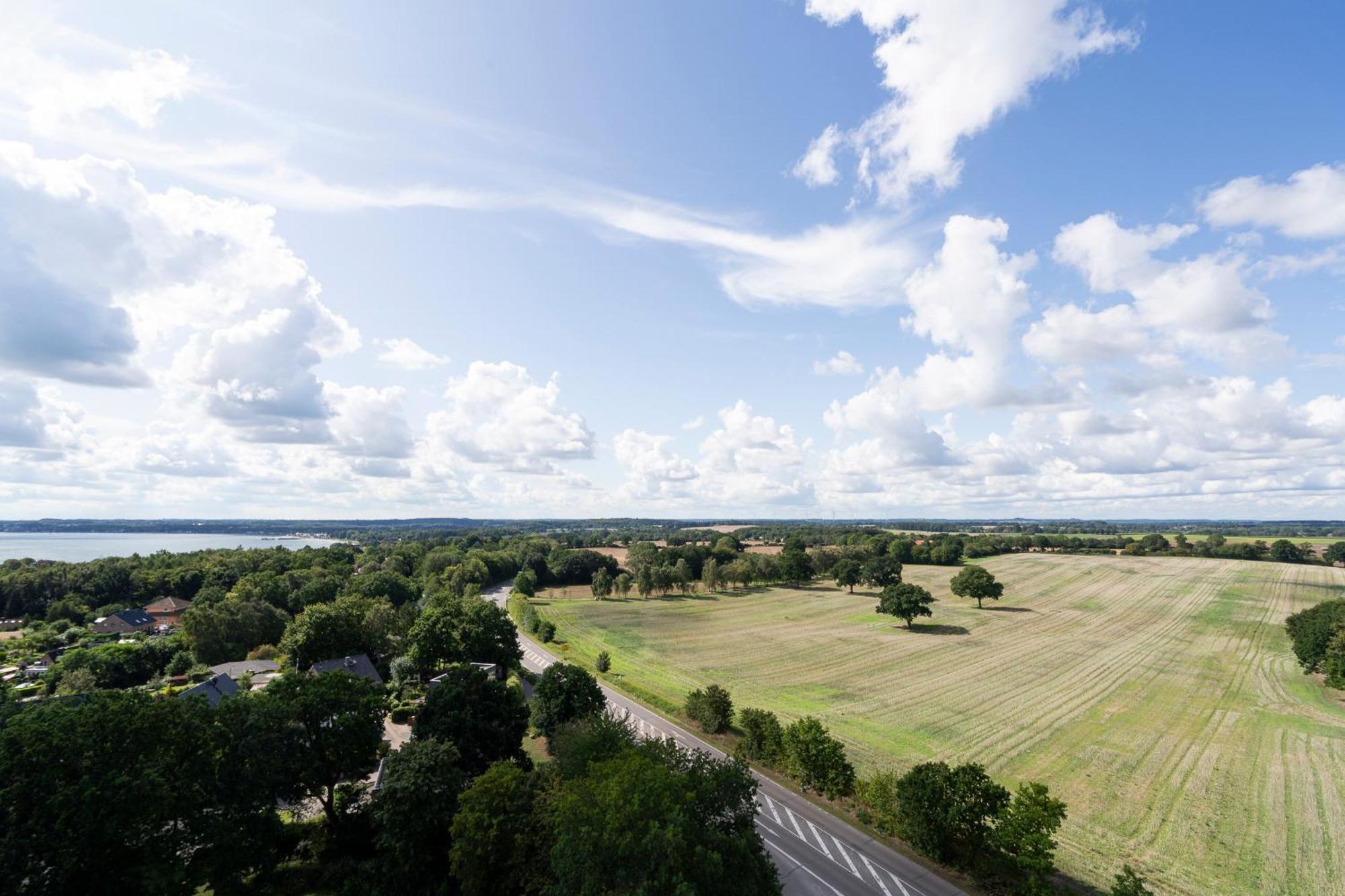 "Penthouse Wolke 12" Mit Unglaublichem Ausblick - Meerblick Sierksdorf Bagian luar foto
